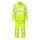 Reflective safety raincoat and bibs